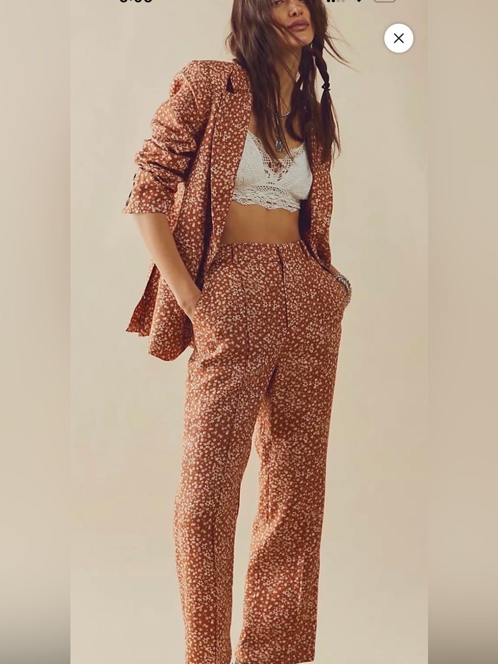 Free People the Maggie Two piece suit